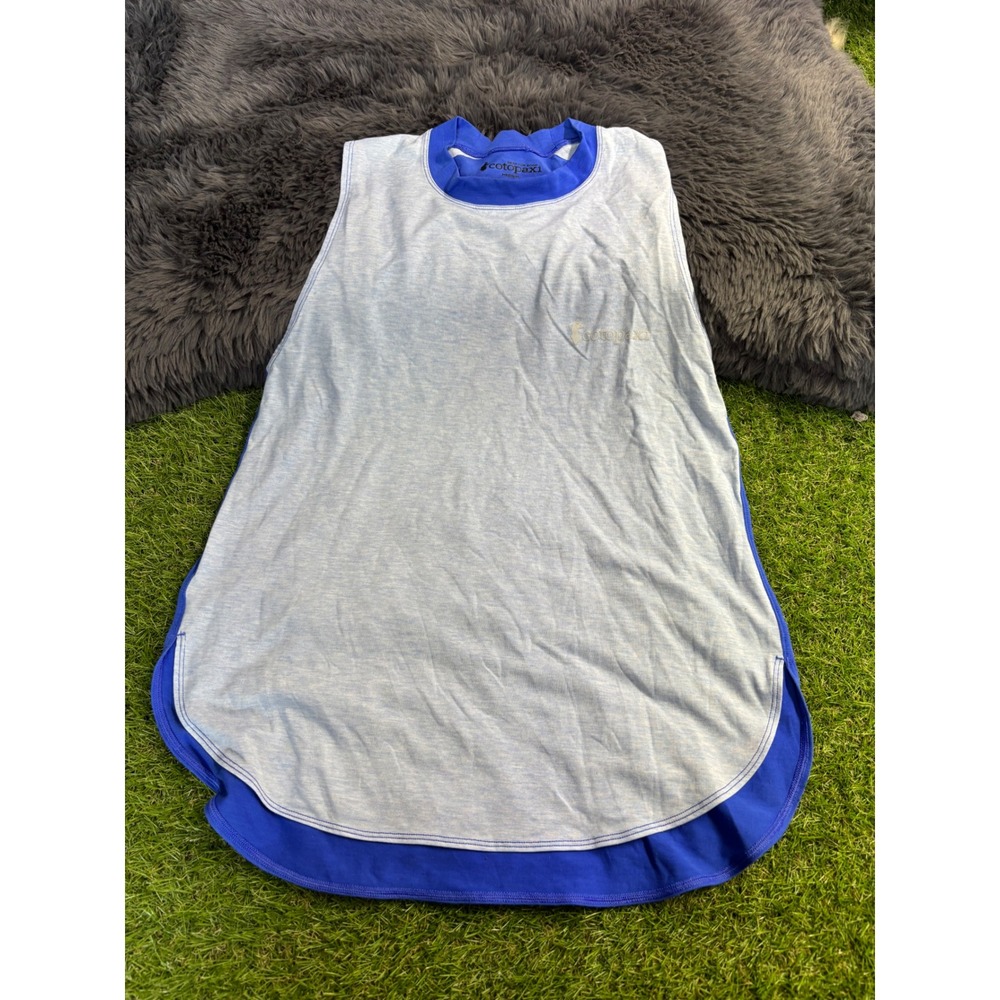Cotopaxi Quito Active Tank Top Women's Medium‎ Blue Heathered Sleeveless